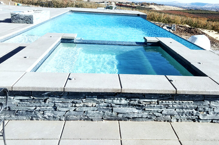 Completed pool project