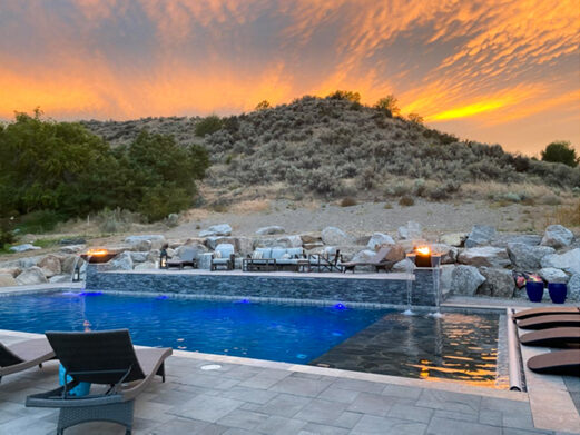 Outdoor living space